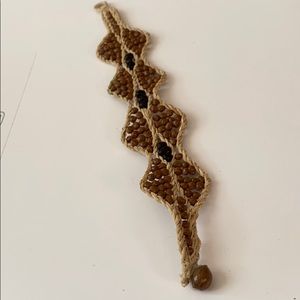 🌿 Brown Beaded Bracelet